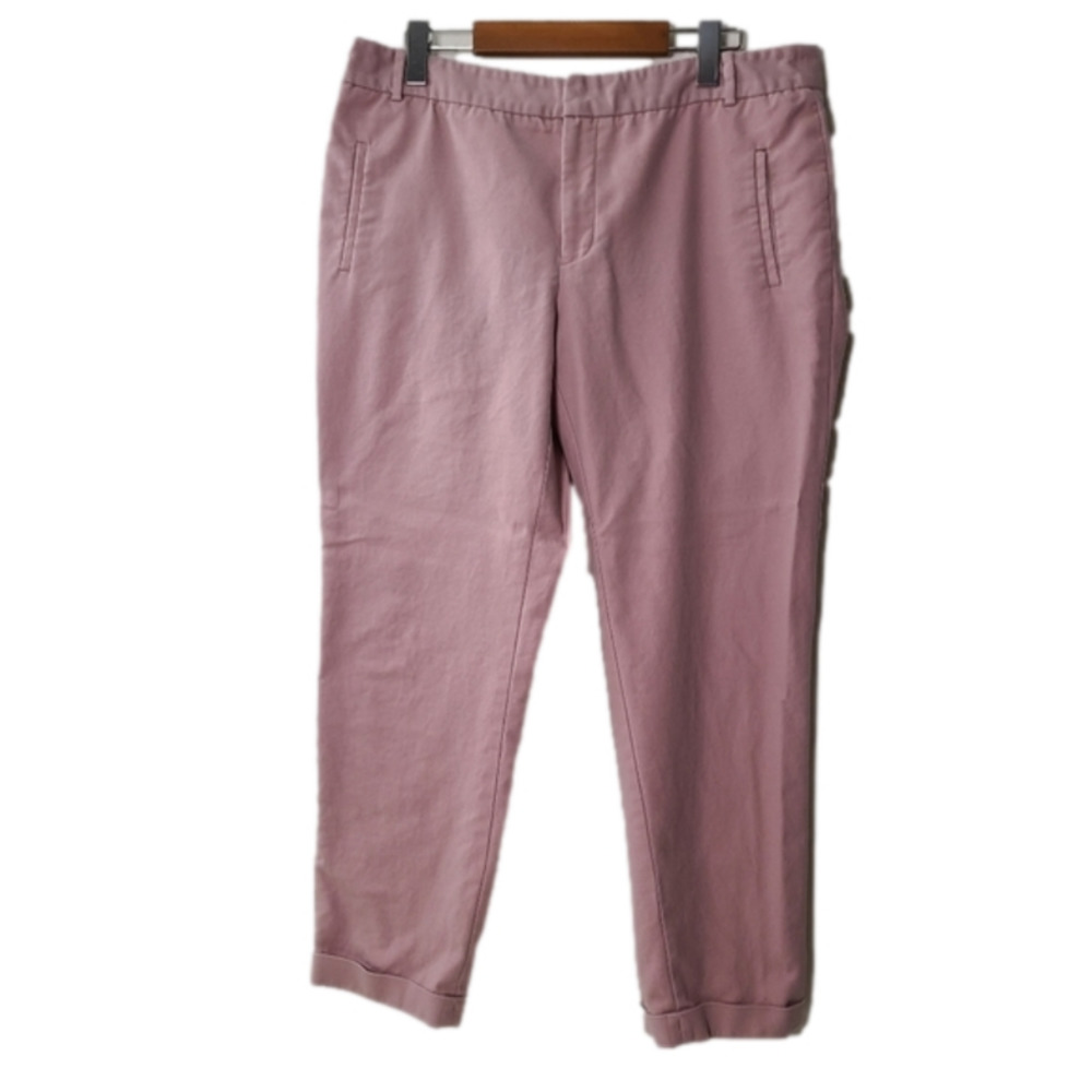 𝅺Zara salmon pastel pink cuffed  trousers